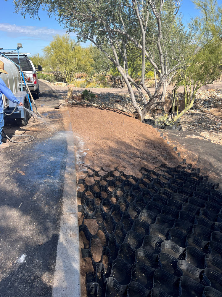 Permeable Erosion Solution for Rainwater Runoff - Arizona Roadside Erosion