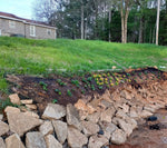 Sloped Flowerbed for Erosion Control - Reinforced with RutGuard