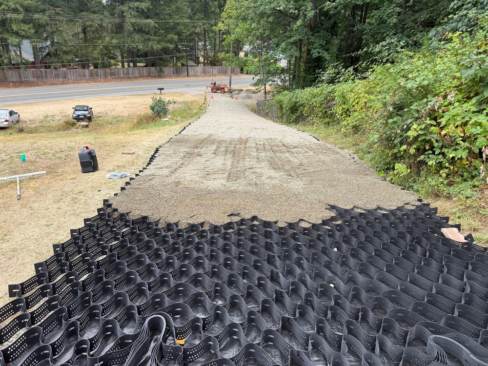 DRIVEWAY STABILIZATION WITH GEOCELL- IMPROVE STABILITY AND DURABILITY