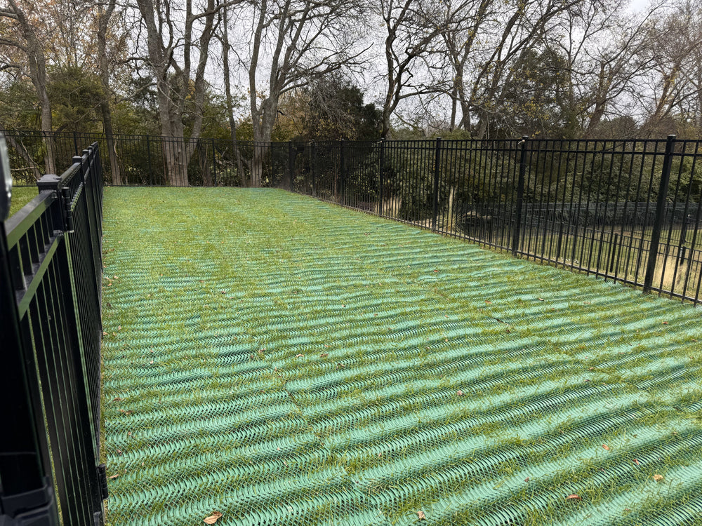 Dogs Rutting Reducing Ruts and Erosion in Backyard Areas - With Dogs! – RutGuard