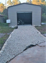Pathway to Connect a Driveway to a Shed
