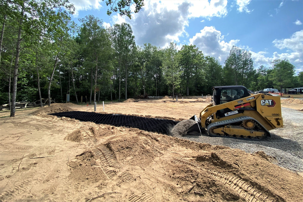 Road and Site Reinforcement for Campground - RV, Trailer, and Vehicular Traffic Support