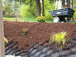 Steep Mulch-Filled Slope Stabilized with 2" RutGuard Geocell