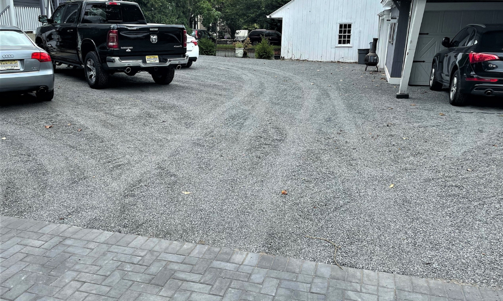 Reinforced Driveway and Parking