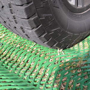 RutGuard Grass Protection Mesh - Short Roll $2/sf - Reinforcement for Grass Parking, Driveways - 3'x25' Roll (75sf)