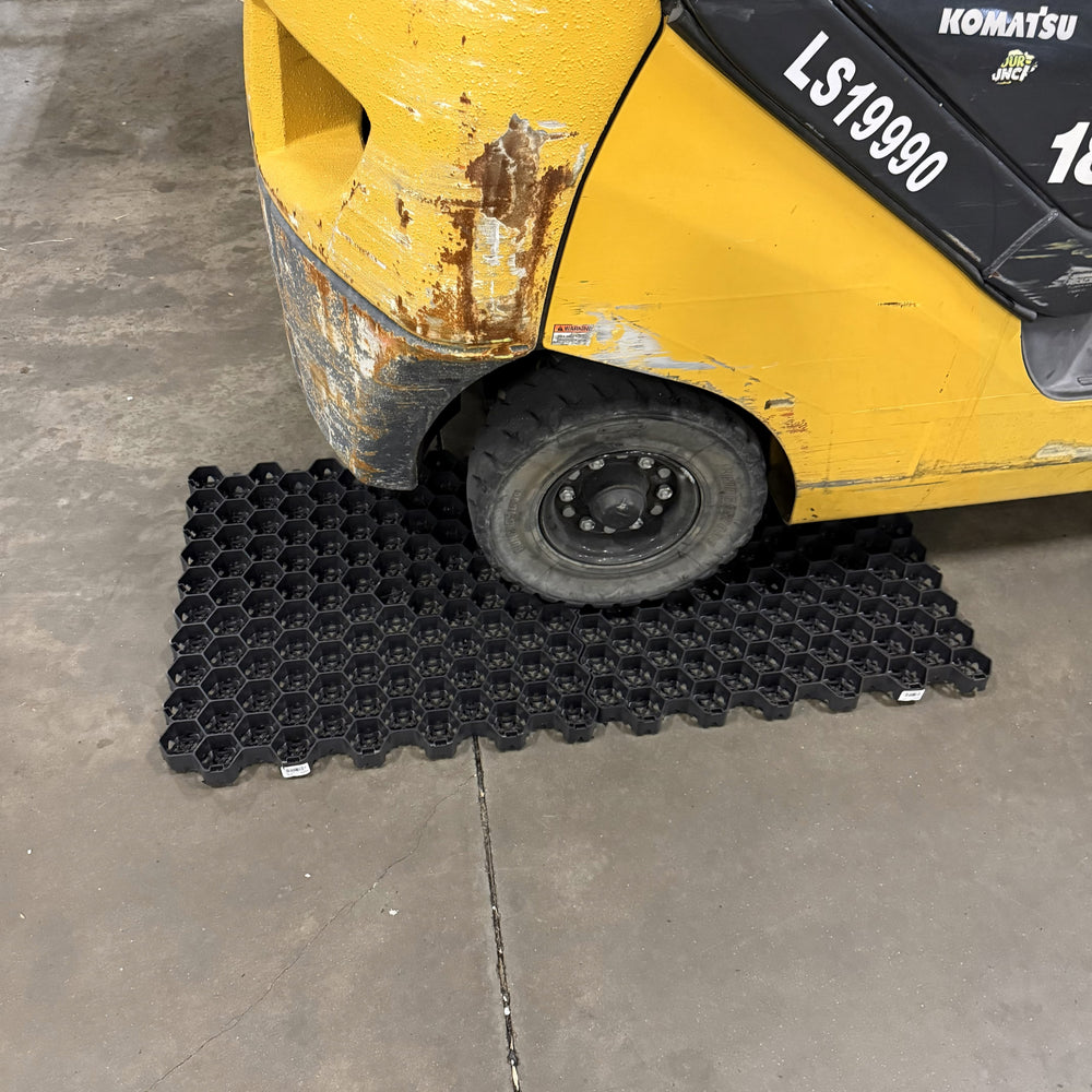 Tufftrack - 2' x 2' Grass & Gravel Paver Panels - Pack of 10 (40sf ...