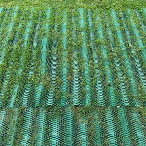 RutGuard Grass Protection Mesh - Standard Roll $1.73/sf - Reinforcement for Grass Parking, Driveways - 3'x50' Roll (150sf)