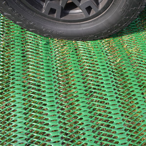 RutGuard Grass Protection Mesh - Standard Roll $1.73/sf - Reinforcement for Grass Parking, Driveways - 3'x50' Roll (150sf)