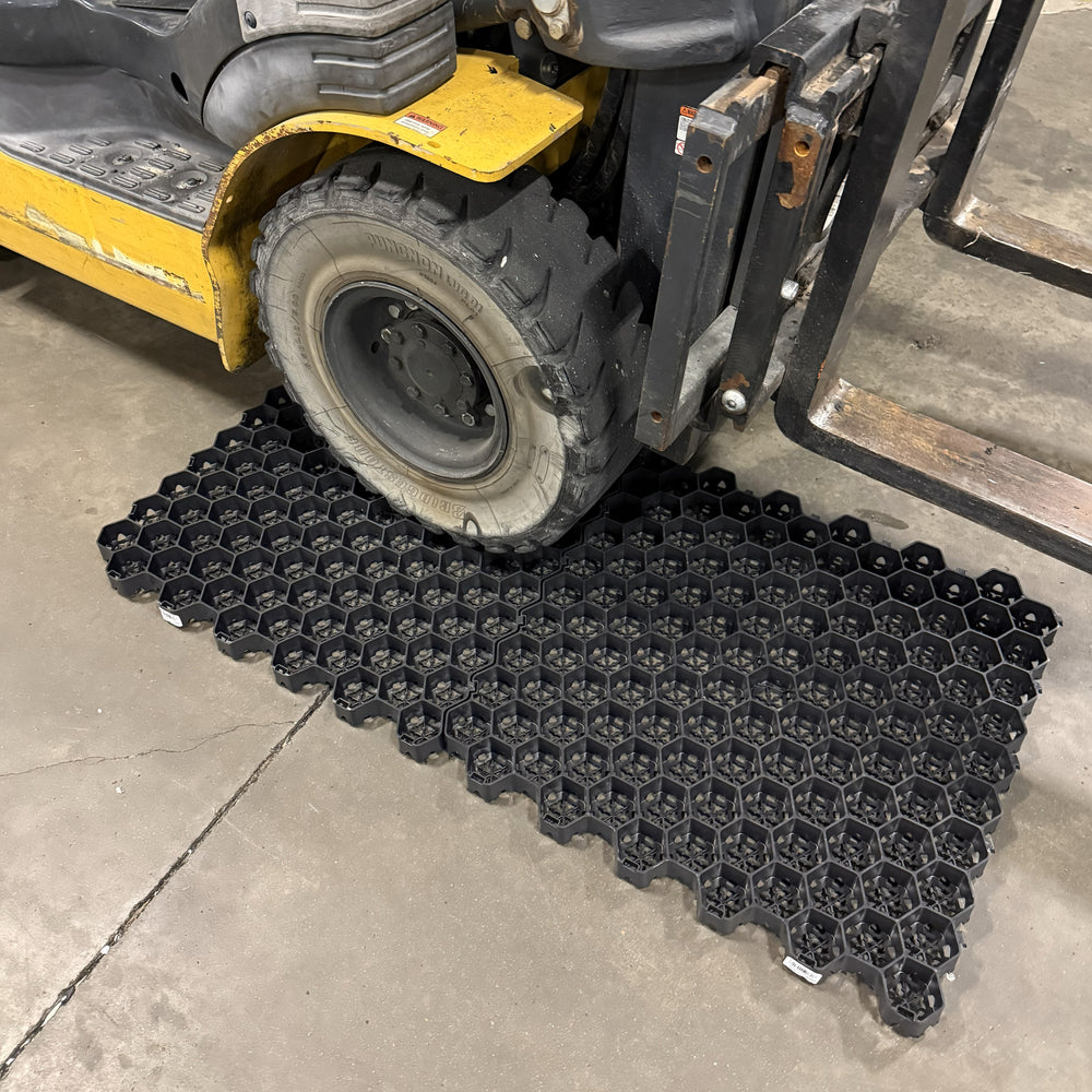 Tufftrack - 2' x 2' Grass & Gravel Paver Panels - Pack of 10 (40sf ...